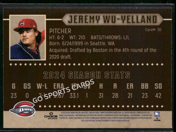 2025 Greenville Drive Jeremy Wu Yelland