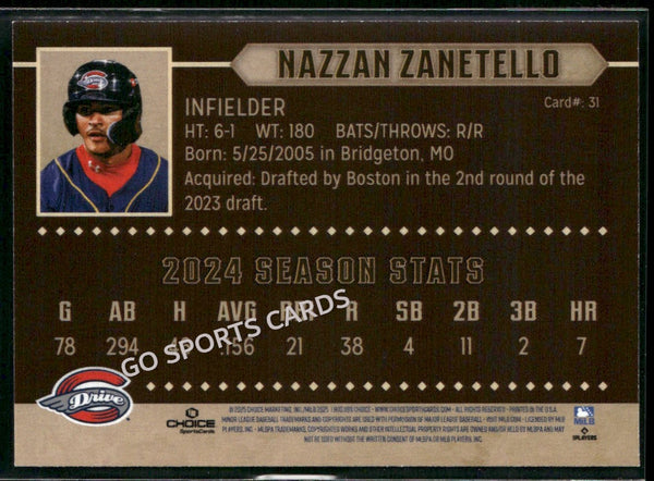 2025 Greenville Drive Nazzan Zanetello