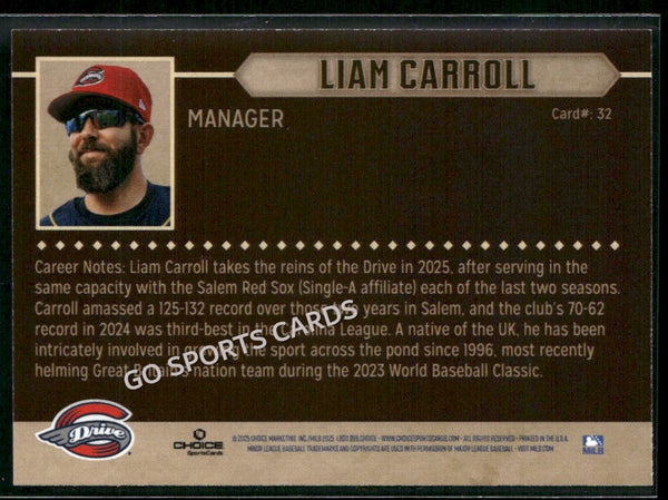 2025 Greenville Drive Liam Carroll