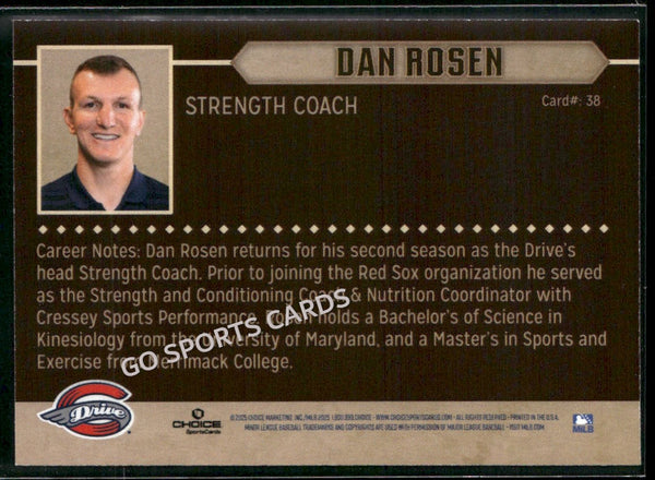 2025 Greenville Drive Dan Rosen