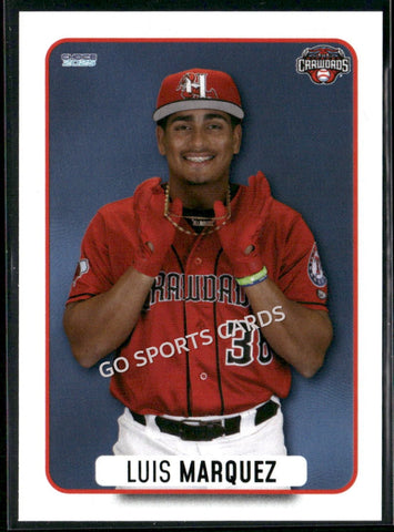 2025 Hickory Crawdads 1st Luis Marquez