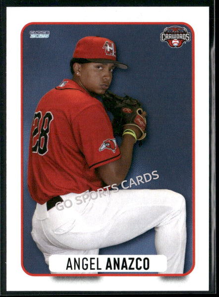 2025 Hickory Crawdads 1st Angel Anazco