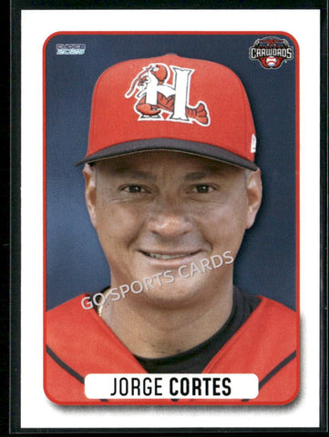 2025 Hickory Crawdads 1st Jorge Cortes