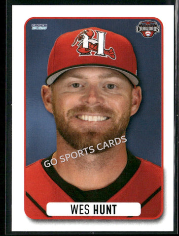 2025 Hickory Crawdads 1st Wes Hunt