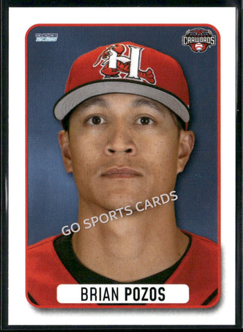 2025 Hickory Crawdads 1st Brian Pozos