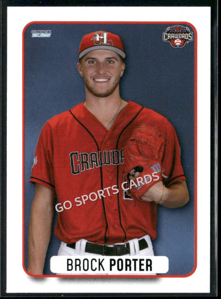 2025 Hickory Crawdads 1st Brock Porter