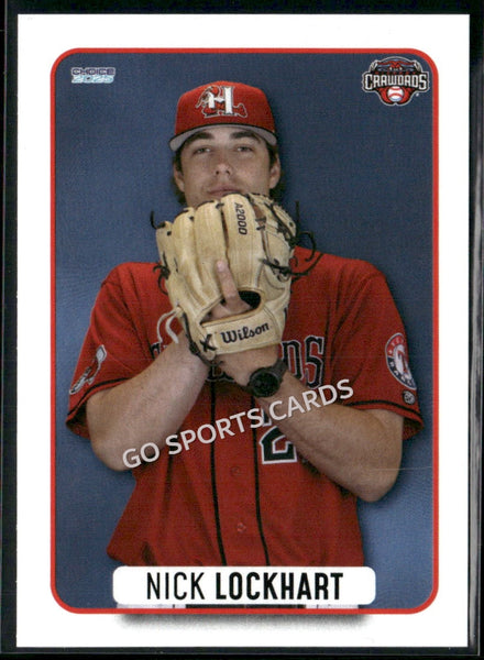 2025 Hickory Crawdads 1st Nick Lockhart