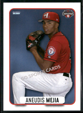 2025 Hickory Crawdads 1st Aneudis Mejia