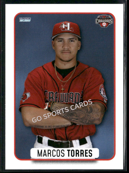2025 Hickory Crawdads 1st Marco Torres
