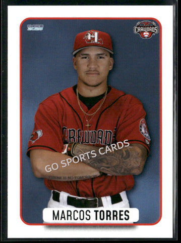 2025 Hickory Crawdads 1st Marco Torres