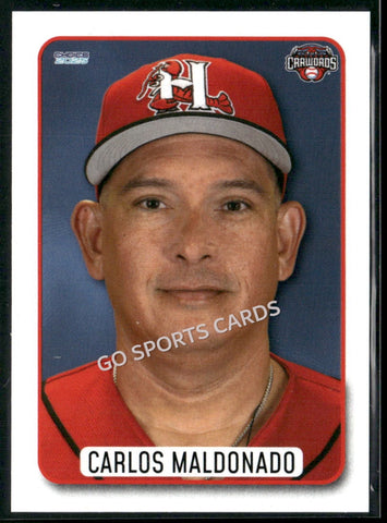 2025 Hickory Crawdads 1st Carlos Maldonado