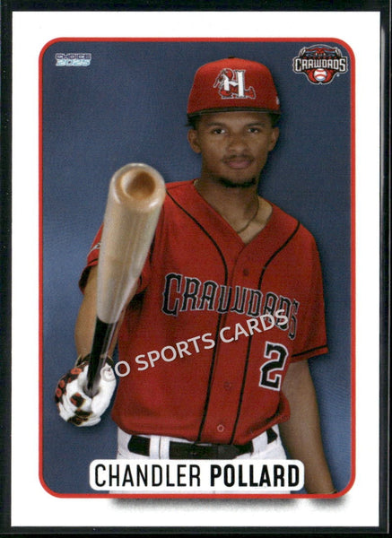 2025 Hickory Crawdads 1st Chandler Pollard