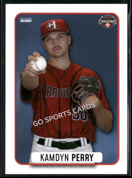 2025 Hickory Crawdads 1st Kamdyn Perry
