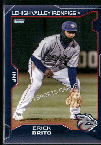 2025 Lehigh Valley IronPigs Erick Brito