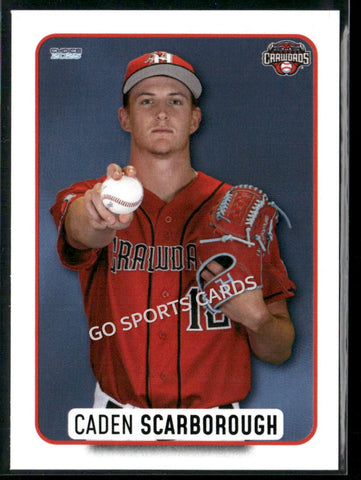 2025 Hickory Crawdads 1st Caden Scarborough