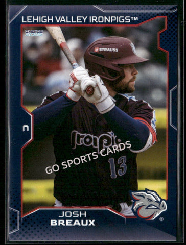 2025 Lehigh Valley IronPigs Josh Breaux
