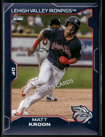 2025 Lehigh Valley IronPigs Matt Kroon