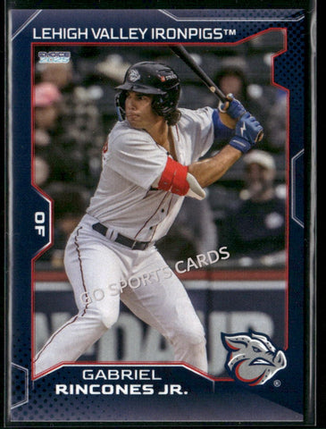 2025 Lehigh Valley IronPigs Gabriel Rincones Jr