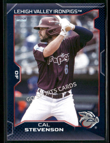 2025 Lehigh Valley IronPigs Cal Stevenson