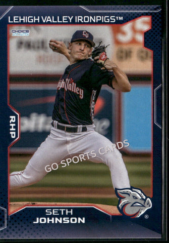 2025 Lehigh Valley IronPigs Seth Johnson