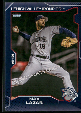 2025 Lehigh Valley IronPigs Max Lazar