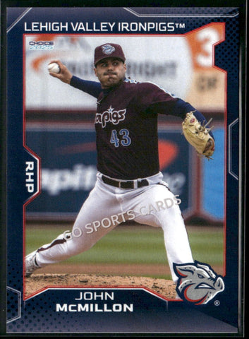 2025 Lehigh Valley IronPigs John McMillon