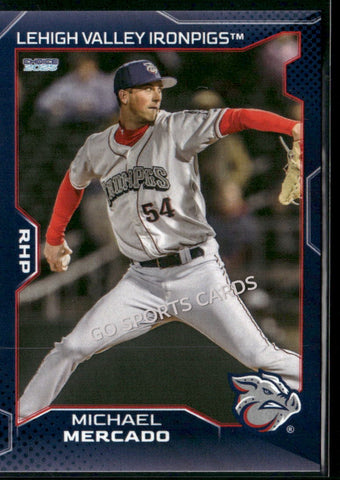 2025 Lehigh Valley IronPigs Michael Mercado