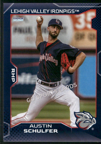 2025 Lehigh Valley IronPigs Austin Schulfer