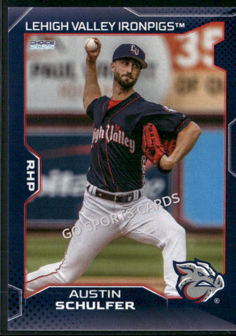 2025 Lehigh Valley IronPigs Austin Schulfer