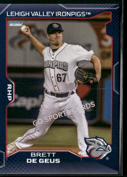 2025 Lehigh Valley IronPigs Brett De Geus