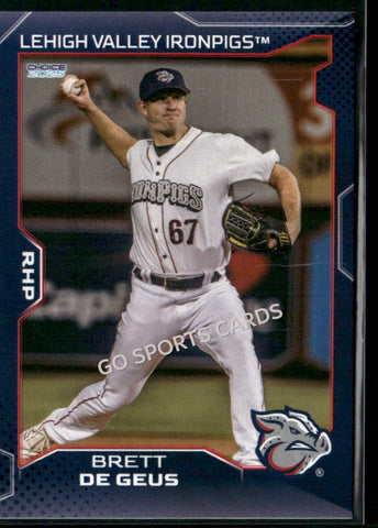 2025 Lehigh Valley IronPigs Brett De Geus