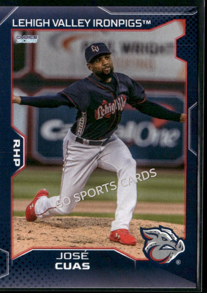 2025 Lehigh Valley IronPigs Jose Cuas