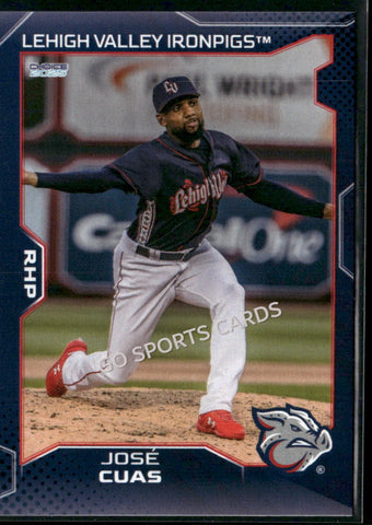 2025 Lehigh Valley IronPigs Jose Cuas