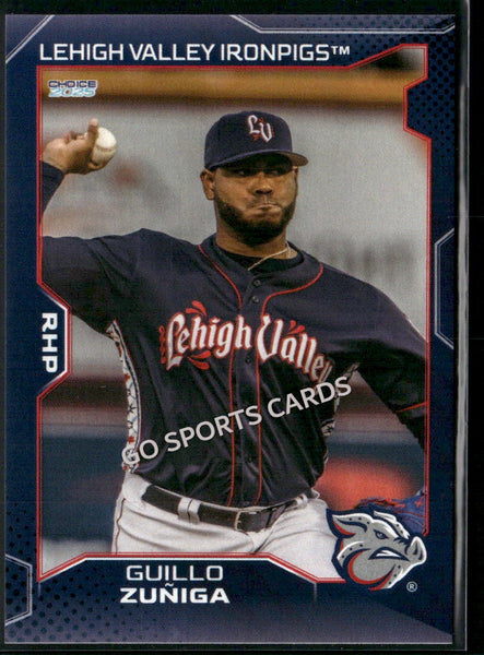 2025 Lehigh Valley IronPigs Guillo Zuniga
