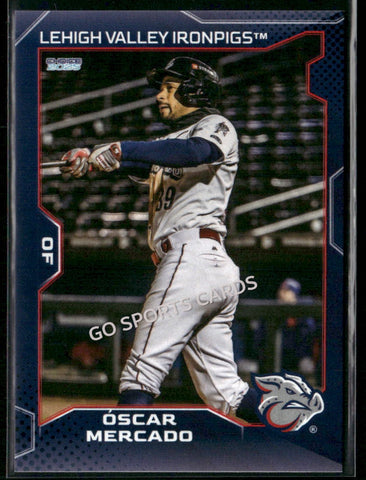 2025 Lehigh Valley IronPigs Oscar Mercado