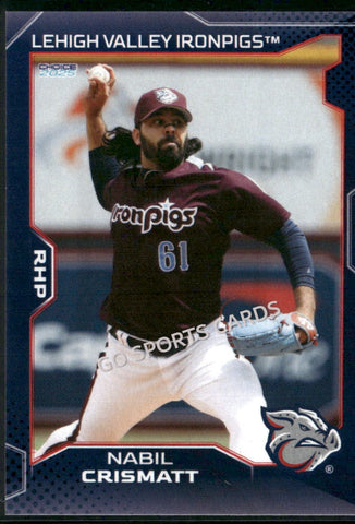 2025 Lehigh Valley IronPigs Nabil Crismatt