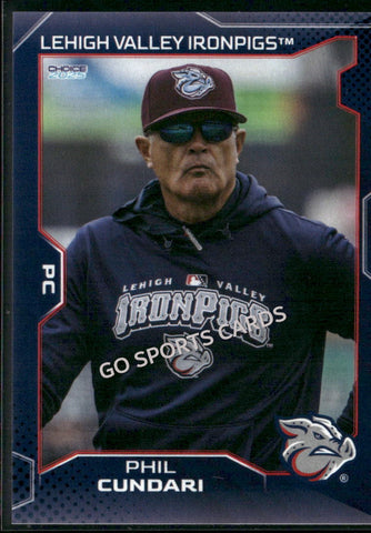 2025 Lehigh Valley IronPigs Phil Cundari