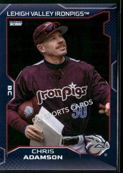 2025 Lehigh Valley IronPigs Chris Adamson
