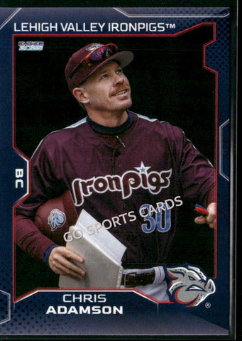 2025 Lehigh Valley IronPigs Chris Adamson