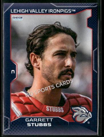 2025 Lehigh Valley IronPigs Garrett Stubbs