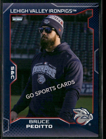 2025 Lehigh Valley IronPigs Bruce Peditto