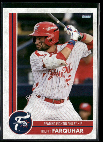 2025 Reading Fightin Phils 1st Trenton Trent Farquhar