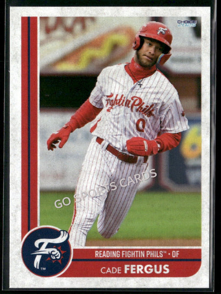 2025 Reading Fightin Phils 1st Cade Fergus