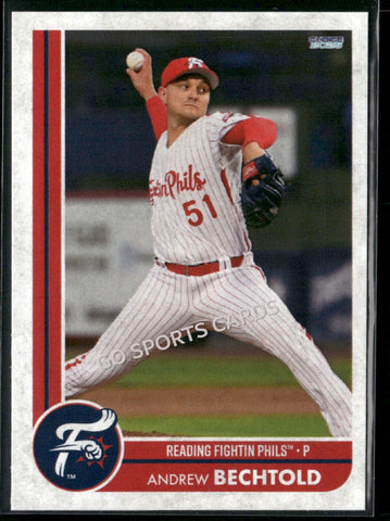 2025 Reading Fightin Phils 1st Andrew Bechtold