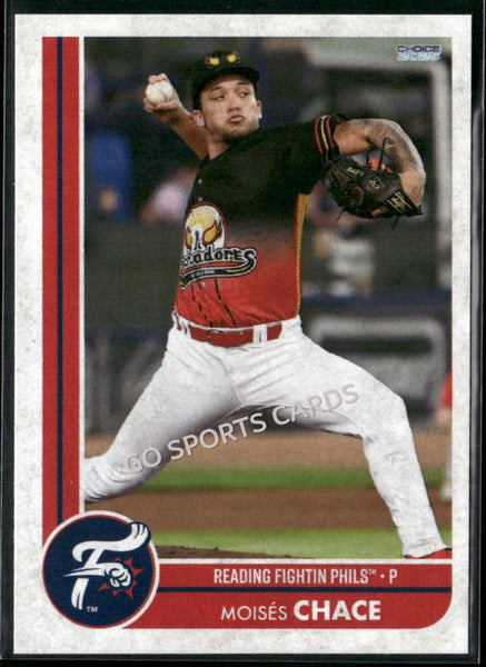 2025 Reading Fightin Phils 1st Moises Chace