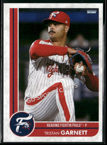 2025 Reading Fightin Phils 1st Tristan Garnett