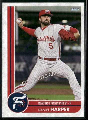 2025 Reading Fightin Phils 1st Daniel Harper