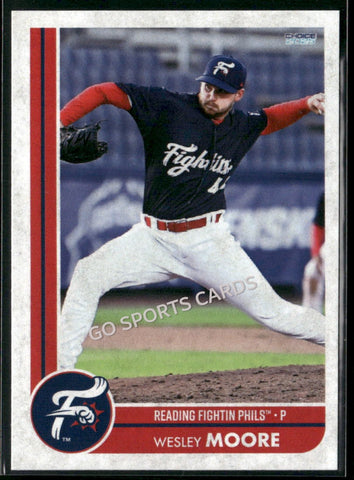 2025 Reading Fightin Phils 1st Wesley Moore