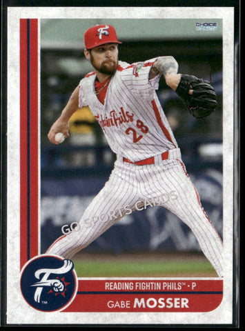 2025 Reading Fightin Phils 1st Gabe Mosser
