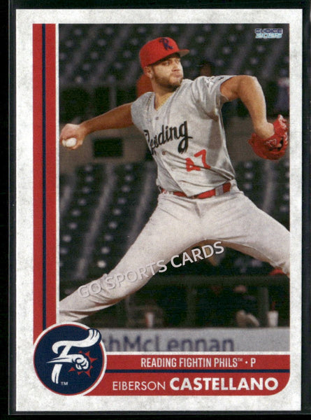 2025 Reading Fightin Phils 1st Eiberson Castellano